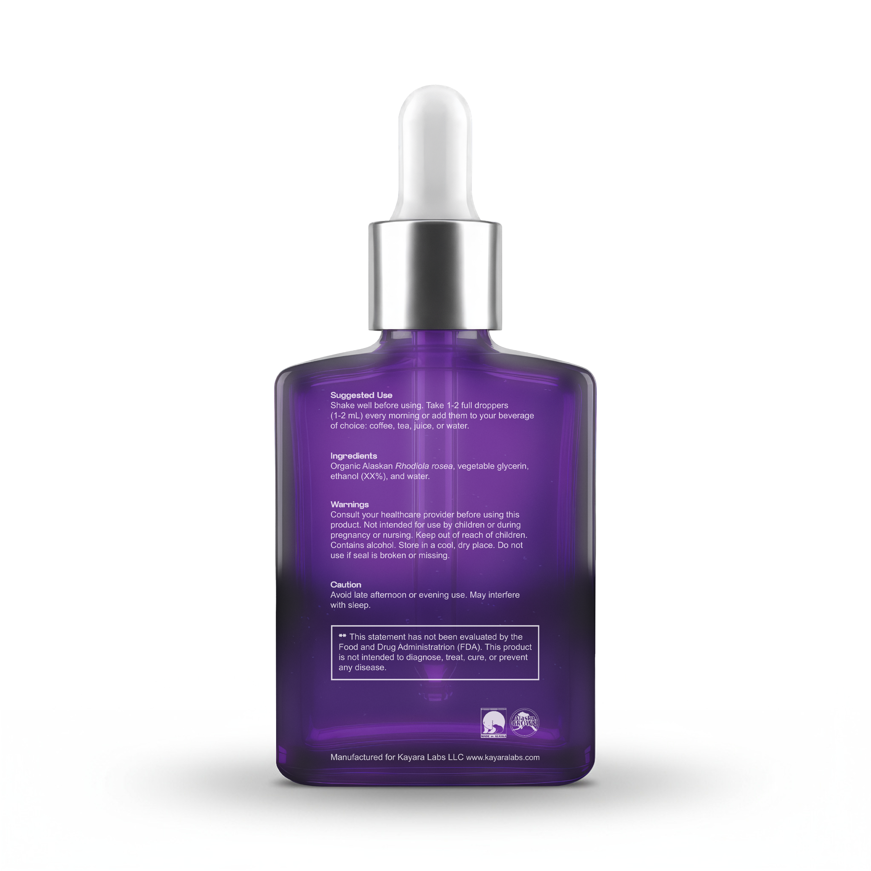 R+ Rhodiola rosea Tincture (PRE-ORDER)